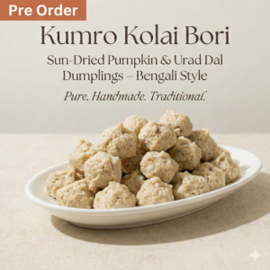 Kumro Kolai Bori / Sun-Dried Pumpkin & Urad Dal Dumplings 1kg
