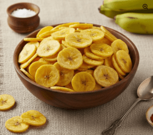 Natural Banana Chips | Crispy & Fresh | No Preservatives